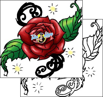Rose Tattoo plant-life-rose-tattoos-therese-l-davis-thf-00078