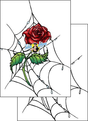 Rose Tattoo plant-life-rose-tattoos-therese-l-davis-thf-00079