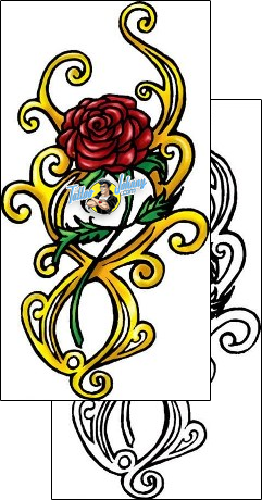 Rose Tattoo plant-life-rose-tattoos-therese-l-davis-thf-00081