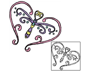 Dragonfly Tattoo For Women tattoo | THF-00120