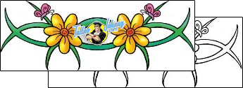 Flower Tattoo plant-life-flowers-tattoos-therese-l-davis-thf-00147