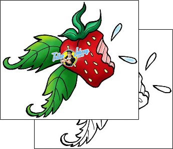 Strawberry Tattoo thf-00177