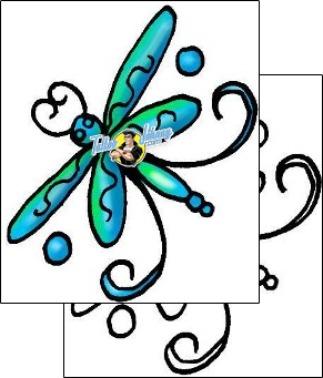 Dragonfly Tattoo insects-dragonfly-tattoos-therese-l-davis-thf-00183