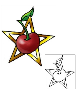 Cherry Tattoo Astronomy tattoo | THF-00236