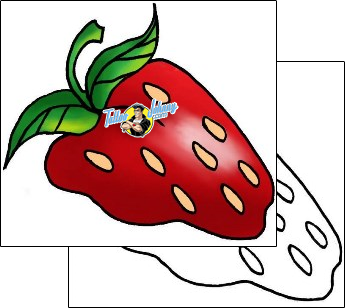 Strawberry Tattoo thf-00253