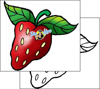 Strawberry Tattoo thf-00307