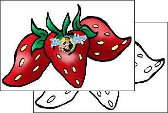 Strawberry Tattoo thf-00320