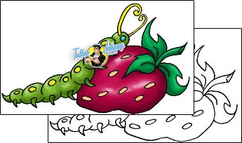 Strawberry Tattoo thf-00333