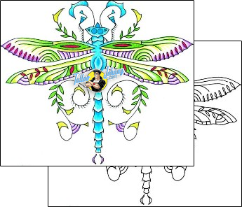 Dragonfly Tattoo insects-dragonfly-tattoos-tarah-pennington-tjf-00010