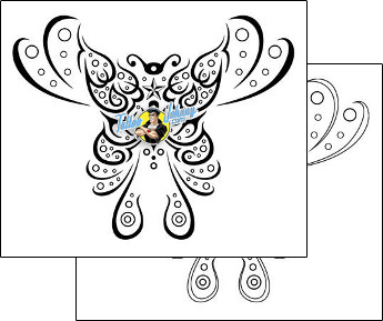 Butterfly Tattoo tribal-tattoos-jonapo-tkf-00001