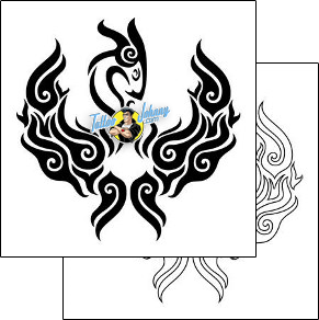 Bird Tattoo tribal-tattoos-jonapo-tkf-00009