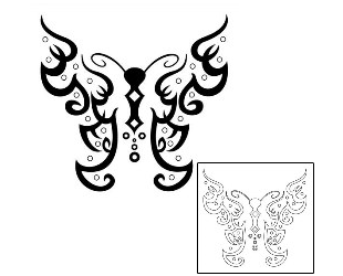 Butterfly Tattoo Insects tattoo | TKF-00021