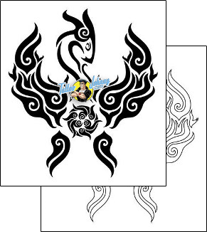 Bird Tattoo tribal-tattoos-jonapo-tkf-00023