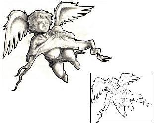 Angel Tattoo Religious & Spiritual tattoo | TLF-00031