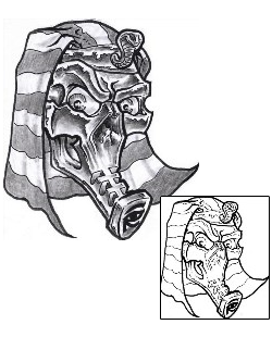 Egyptian Tattoo Horror tattoo | TLF-00077