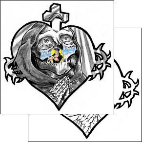 Heart Tattoo skull-tattoos-timothy-ball-tlf-00112