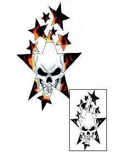 Star Tattoo Astronomy tattoo | TLF-00137