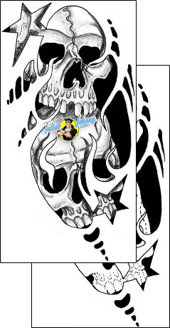 Skull Tattoo skull-tattoos-timothy-ball-tlf-00143
