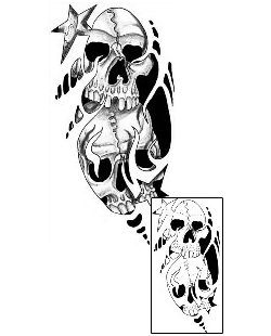 Skull Tattoo TLF-00143