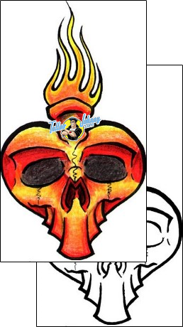 Skull Tattoo horror-skull-tattoos-timothy-ball-tlf-00181
