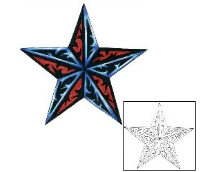 Star Tattoo Astronomy tattoo | TMF-00009