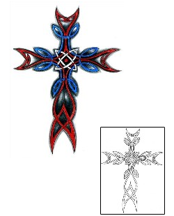 Cross Tattoo Tattoo Styles tattoo | TMF-00016