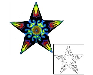 Star Tattoo Tattoo Styles tattoo | TMF-00033