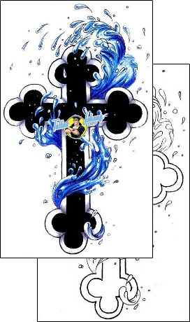 Cross Tattoo religious-and-spiritual-cross-tattoos-tom-moss-tmf-00052