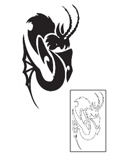 Capricorn Tattoo Tattoo Styles tattoo | TNF-00013