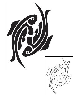 Pisces Tattoo Tattoo Styles tattoo | TNF-00030