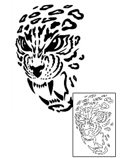 Leopard Tattoo Tattoo Styles tattoo | TNF-00073