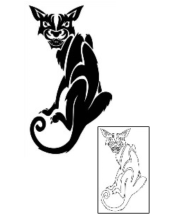 Cat Tattoo Tattoo Styles tattoo | TNF-00089