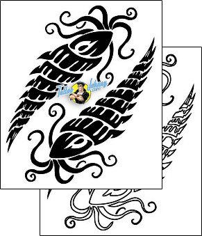 Sea Creature Tattoo tattoo-styles-tribal-tattoos-tony-shark-tnf-00136