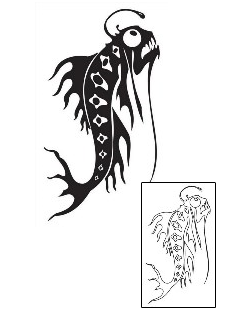 Black Ink Tattoo Marine Life tattoo | TNF-00140