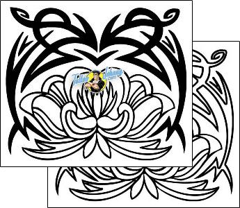 Flower Tattoo for-women-lower-back-tattoos-tony-shark-tnf-00228