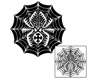 Spider Tattoo Tattoo Styles tattoo | TNF-00285