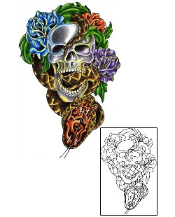 Scary Tattoo Plant Life tattoo | TOF-00007