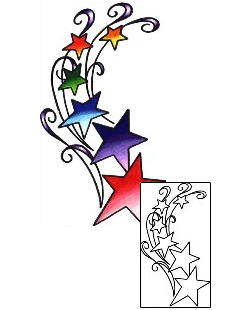 Celestial Tattoo Miscellaneous tattoo | TOF-00010