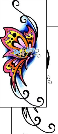 Butterfly Tattoo insects-butterfly-tattoos-toast-tof-00030