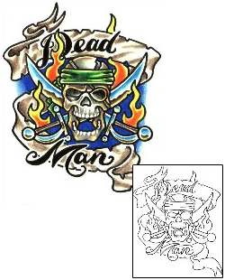 Skull Tattoo Miscellaneous tattoo | TOF-00045