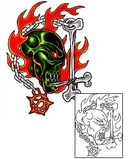 Horror Tattoo Tattoo Styles tattoo | TOF-00048