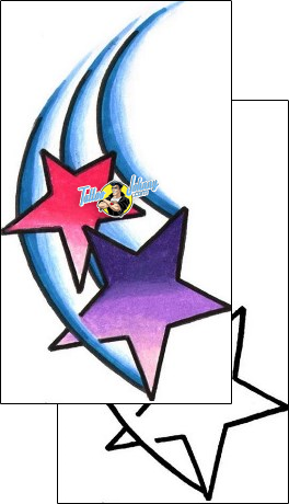 Celestial Tattoo star-tattoos-toast-tof-00113