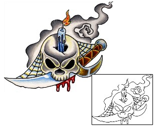 Dagger Tattoo Miscellaneous tattoo | TOF-00118