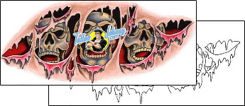 Skull Tattoo skull-tattoos-toast-tof-00121