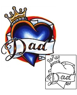 Dad Tattoo Tattoo Styles tattoo | TOF-00130