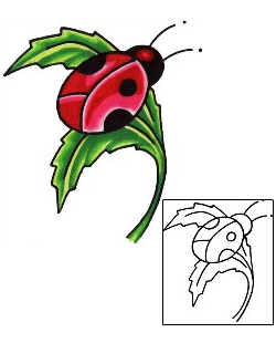 Ladybug Tattoo Tattoo Styles tattoo | TOF-00140