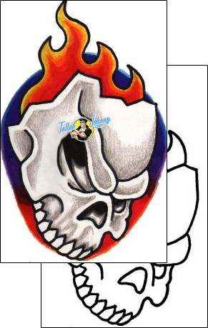 Skull Tattoo horror-skull-tattoos-toast-tof-00141