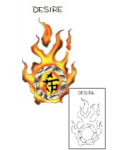 Fire – Flames Tattoo Miscellaneous tattoo | TPF-00004