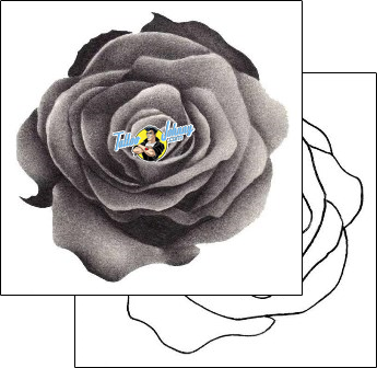 Flower Tattoo plant-life-flowers-tattoos-toby-phipps-tpf-00030