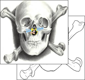Skull Tattoo horror-skull-tattoos-terry-grant-tqf-00011